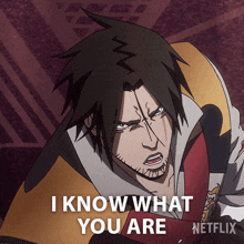 I Know What You Are Trevor Belmont GIF - I Know What You Are Trevor Belmont Richard Armitage GIFs