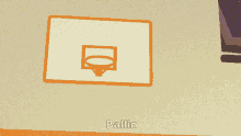 a cartoon of a basketball player with the name ballin on the bottom