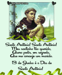 diadesantoantonio santoantonio junho santo antonio