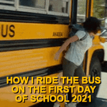 How I Ride The Bus On The First Day Of School2021 Back To School GIF - How I Ride The Bus On The First Day Of School2021 First Day Of School Back To School GIFs