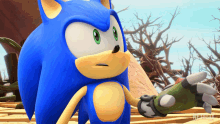 Looking Sonic The Hedgehog GIF - Looking Sonic The Hedgehog Sonic Prime GIFs