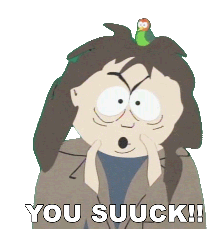 You Suuck Ms Crabtree Sticker - You Suuck Ms Crabtree South Park Stickers