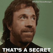 That'S A Secret Cordell Walker GIF - That'S A Secret Cordell Walker Walker Texas Ranger GIFs