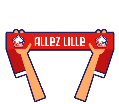 Football Lillois Sticker - Football Lillois Supporter Stickers