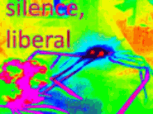 Silence Liberal GIF - Silence Liberal Trippy GIFs