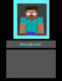 Herobrine Minecraft Herobrine GIF - Herobrine Minecraft Herobrine Minecraft Entity GIFs