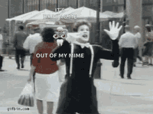 Mime Face GIF - Mime Face Plant GIFs