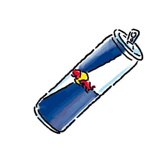 Rugby Red Bull Sticker - Rugby Red Bull Ball Stickers