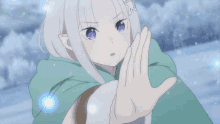 anime girl re zero starting life in another world emilia