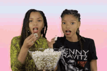 Please Continue GIF - Popcorn Interested Curious GIFs