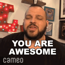You Are Awesome Daniel Franzese GIF - You Are Awesome Daniel Franzese Cameo GIFs