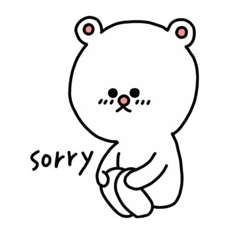 Excuse Sorry Sticker - Excuse Sorry So Sorry Stickers