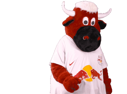 Sticker Red bull mascot
