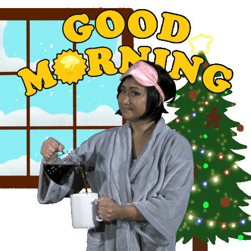 Good Morning Gm Sticker - Good Morning Gm Coffee Stickers