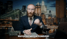 Dvds Patrick H Willems GIF - Dvds Patrick H Willems Physical Media Forever GIFs