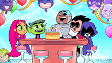 Teen Titans Go Happy Birthday GIF