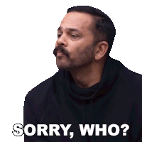 Sorry Who Rohit Shetty Sticker - Sorry Who Rohit Shetty Pinkvilla Stickers