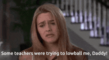 a woman says some teachers were trying to lowball me , daddy