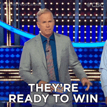 Theyre Ready To Win Gerry Dee GIF - Theyre Ready To Win Gerry Dee Family Feud Canada GIFs