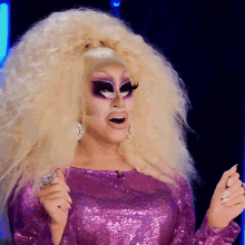 Wow Trixie Mattell GIF - Wow Trixie Mattell Queen Of The Universe GIFs