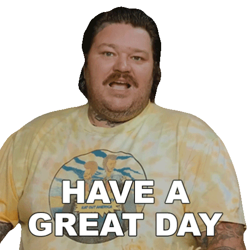 Have A Great Day Matty Matheson Sticker - Have A Great Day Matty Matheson Cookin' Somethin' Stickers