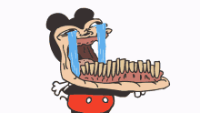 Crying Tears GIF - Crying Tears Mickey GIFs