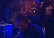 sax player saxophone performing live band exodus