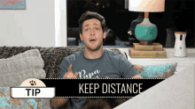 Keep Distance Mikhail Varshavski GIF - Keep Distance Mikhail Varshavski Doctor Mike GIFs