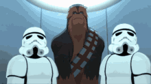 Star Wars Navy Trooper GIF - Star Wars Navy Trooper Chewbacca GIFs