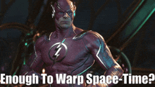 injustice 2 the flash enough to warp space time warp space time warping of space time