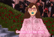 Geeks Can Be Chic Liz Isabelle GIF - Geeks Can Be Chic Liz Isabelle Wowchic GIFs