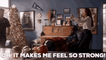 Station19 Carina Deluca GIF - Station19 Carina Deluca Oh It Makes Me Feel So Strong GIFs