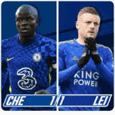 Chelsea F.C. (1) Vs. Leicester City F.C. (1) Half-time Break GIF - Soccer Epl English Premier League GIFs
