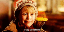 Merry Christmas Home Alone GIF - Merry Christmas Home Alone Smile GIFs
