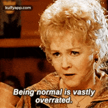 Being Normal Is Vastlyoverrated..Gif GIF - Being Normal Is Vastlyoverrated. Blonde Teen GIFs