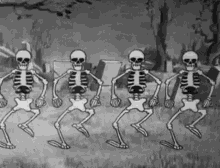 Skeletons Dancing Skeletons GIF - Skeletons Dancing Skeletons Dance Move GIFs