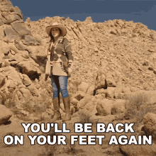 Youll Be Back On Your Feet Again Reba Mcentire GIF - Youll Be Back On Your Feet Again Reba Mcentire Somehow You Do Song GIFs