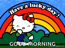 Hellokitty Have A Lucky Day GIF