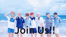 Bts Join Us GIF - Bts Join Us Beach GIFs