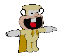 T Pose T Posing Sticker - T Pose T Posing 3d Model Stickers