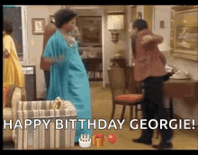 george jefferson dance dancing happy celebrate