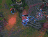 a screenshot of a league of legends game shows a player with the number 13 on his screen