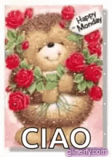 Ciao Bear GIF - Ciao Bear Happy Monday GIFs