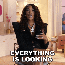 Everything Is Looking Great Jac'Eil Duckworth GIF - Everything Is Looking Great Jac'Eil Duckworth Basketball Wives GIFs