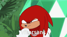 vitorsans knuckles knuckles the echidna sonic vitor