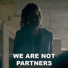 We Are Not Partners Gabi Mosely GIF - We Are Not Partners Gabi Mosely Found GIFs