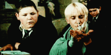 Blow You A Kiss GIF - Harry Potter Draco Blow A Kiss GIFs