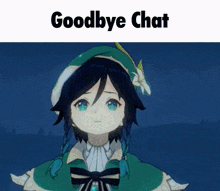 Venti Goodbye Chat GIF - Venti Goodbye Chat Genshin GIFs