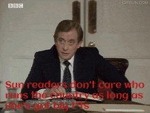Yes Prime Minister Sun Readers Don'T Care GIF - Yes Prime Minister Sun Readers Don'T Care Bernard GIFs