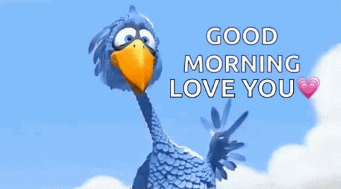 Good Morning Greetings GIF - Good Morning Greetings Bird